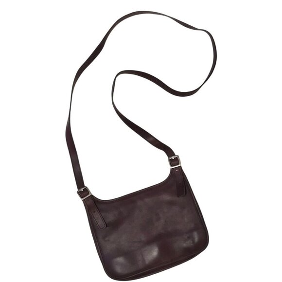 Vintage Coach 9142 Mini Crossbody Bag Brown Glove-Tanned Leather USA - Picture 14 of 14